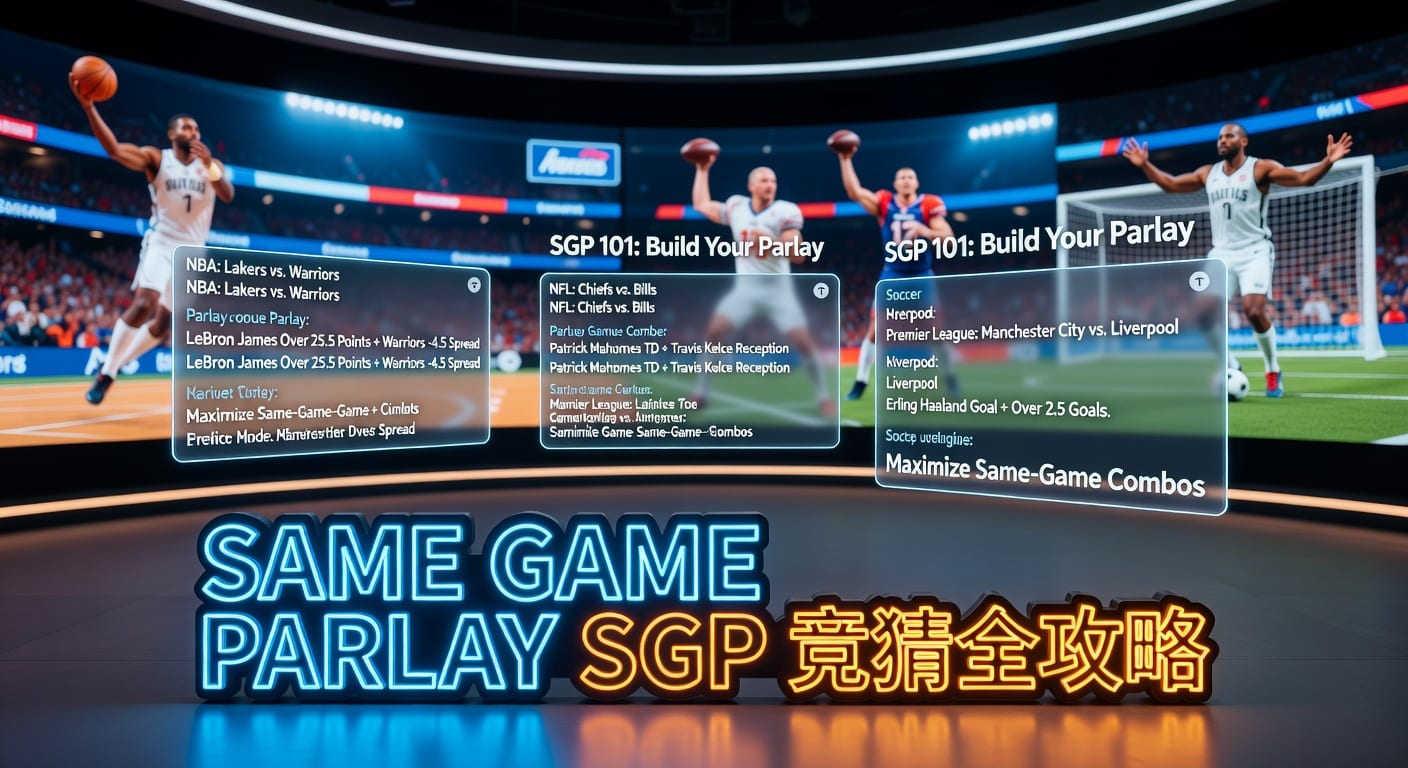 Same Game Parlay (SGP) 深度解析与投注策略 - 2026年世界杯投注