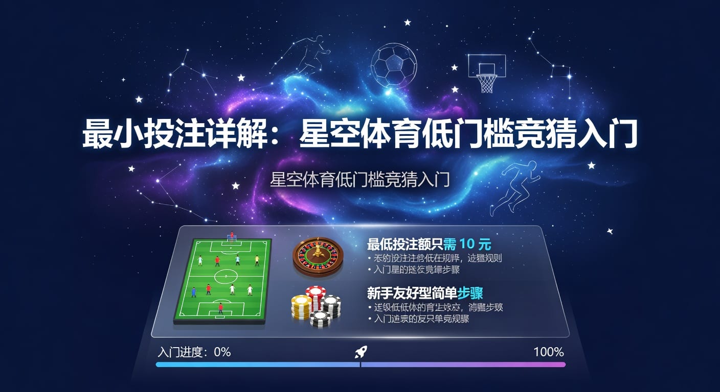 最小投注额：资深分析师带你玩转体育竞猜新策略