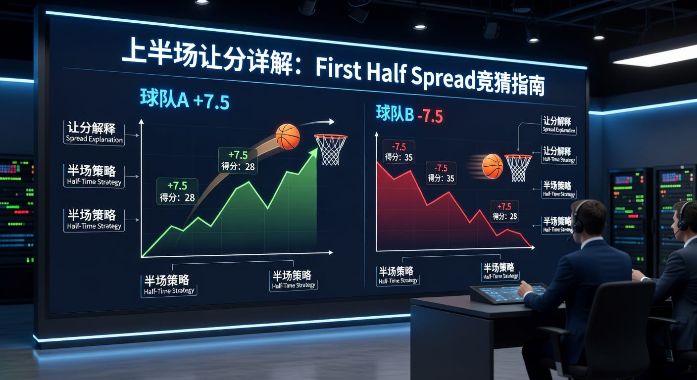 上半场让分 first half spread：盘口读法与判断